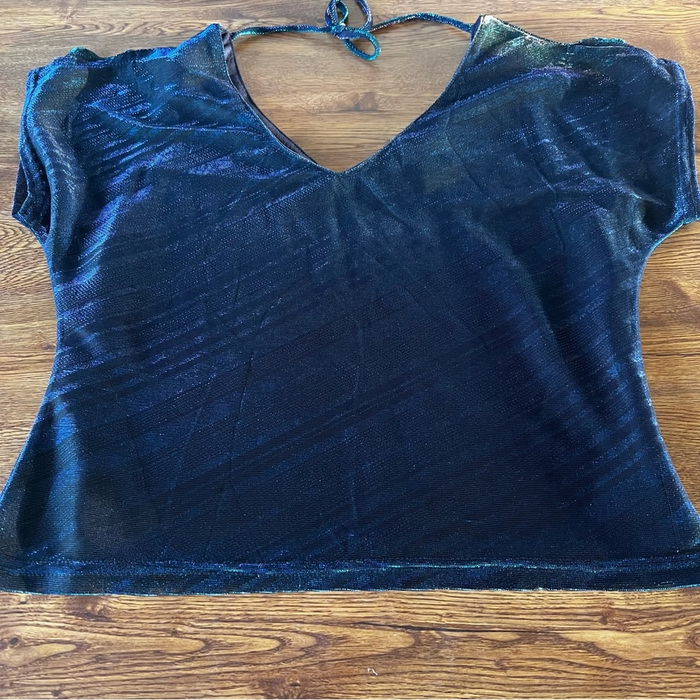 Juniors size Xl shimmery shirt